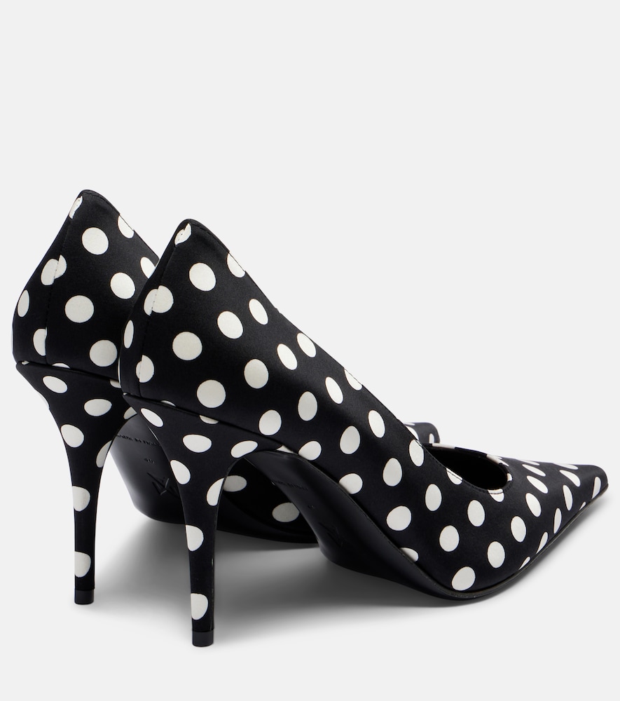  Amina Muaddi Amina Muaddi Pumps Barbara 90 Aus Satin 