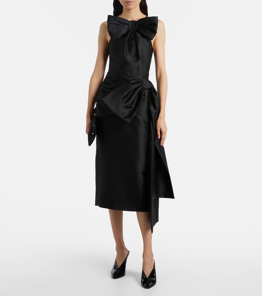  Shushu/tong Shushu/tong Midikleid Aus Satin 