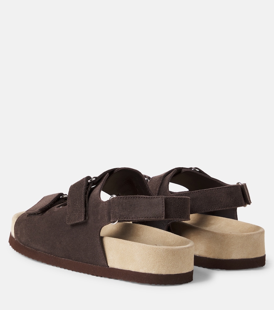  Brunello Cucinelli Kids Brunello Cucinelli Kids Suede Sandals 