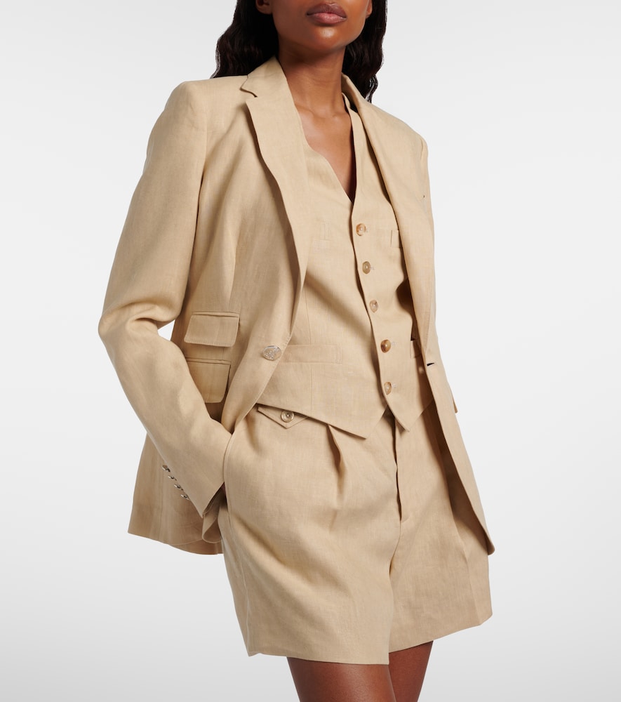  Ralph Lauren Collection Ralph Lauren Collection Weste Jaiden Aus Leinen 