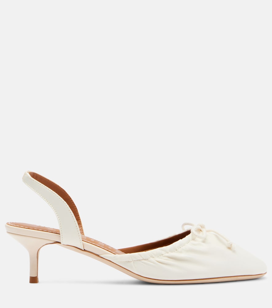  Staud Staud Slingback-pumps Alba Aus Satin 