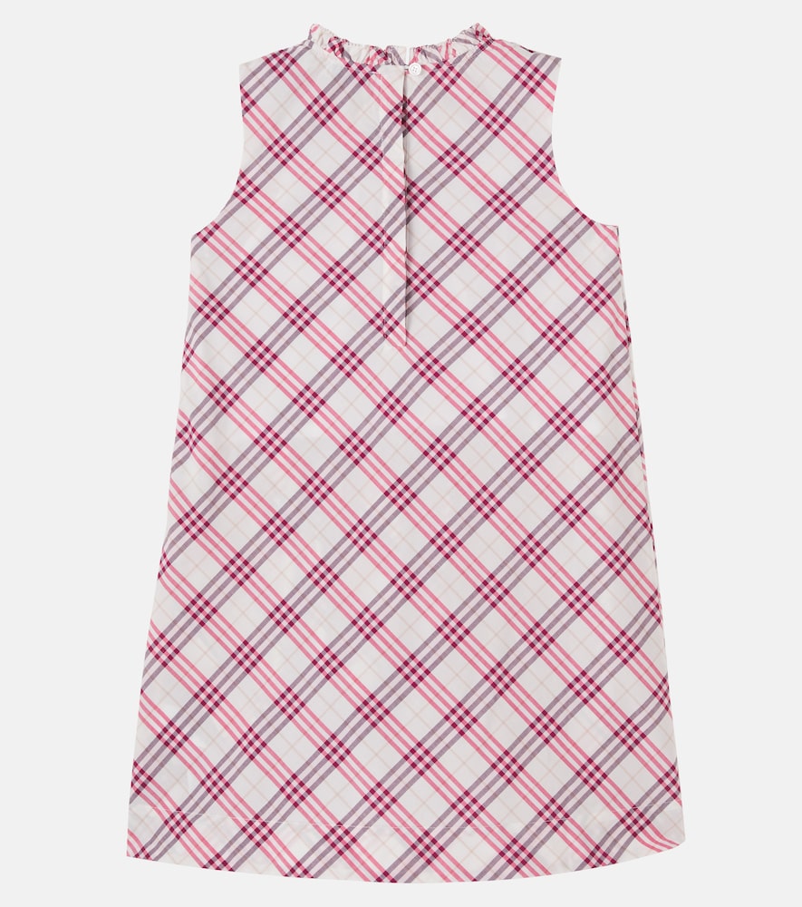  Burberry Kids Burberry Kids Kleid Burberry Check Aus Baumwolle 