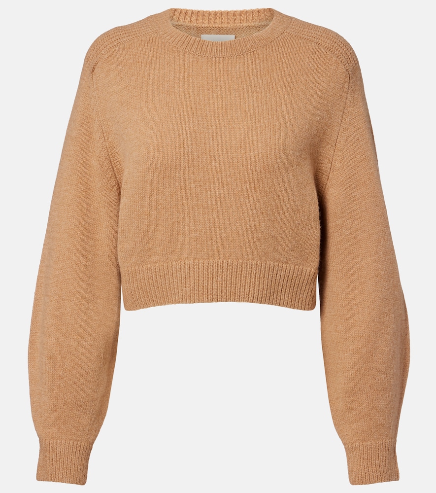 Pullover Masie in lana e cashmere cropped