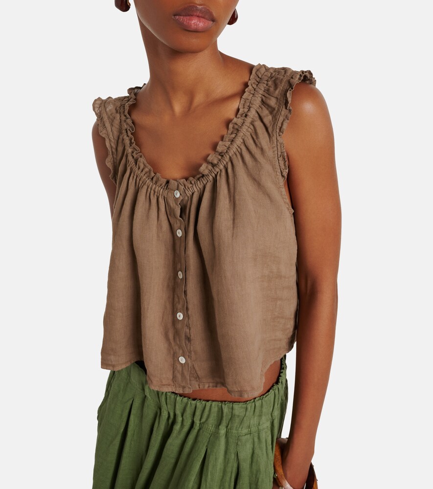  Velvet Velvet Top Tana Aus Leinen 