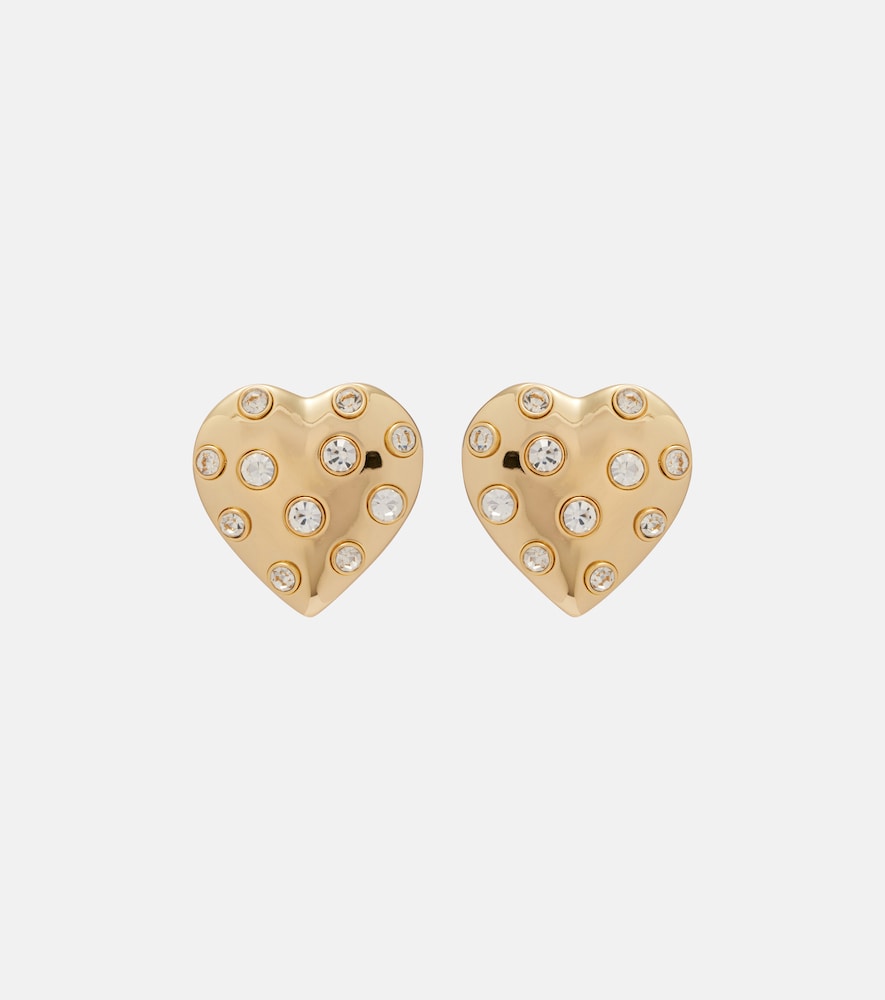 Self-Portrait Crystal-embellished earrings