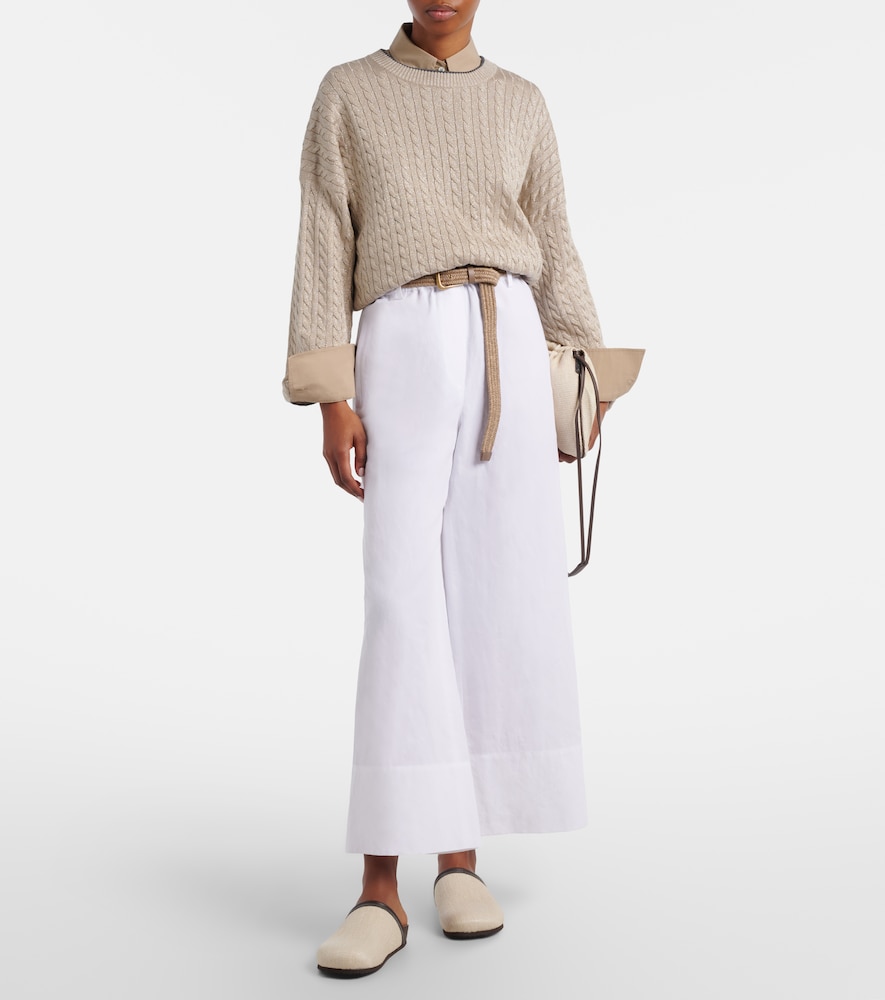  Brunello Cucinelli Brunello Cucinelli Pullover Aus Einem Baumwollgemisch 