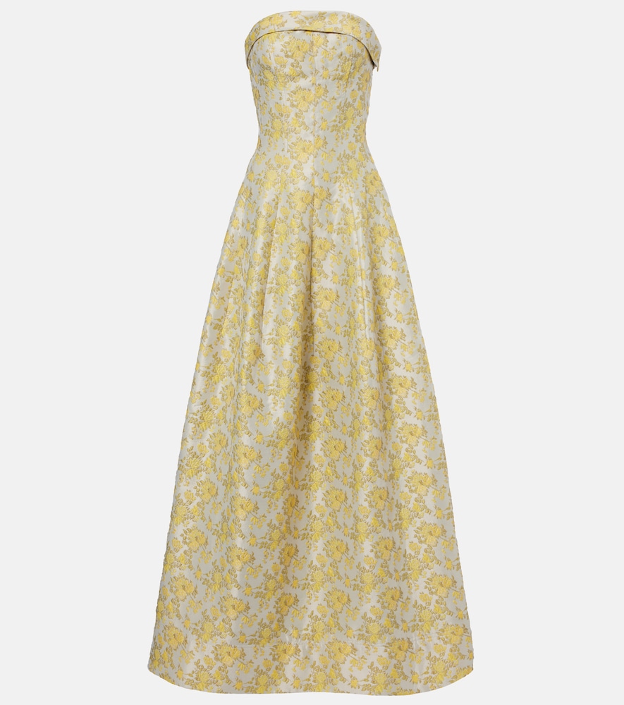 Simkhai Octavia jacquard gown