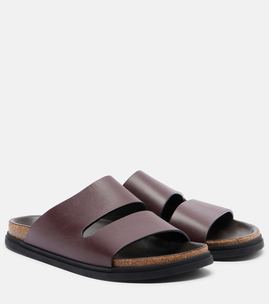 Slides Band in pelle