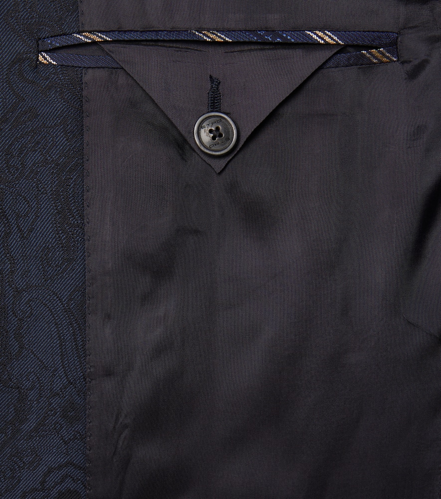  Etro Etro Wool Jacquard Blazer 