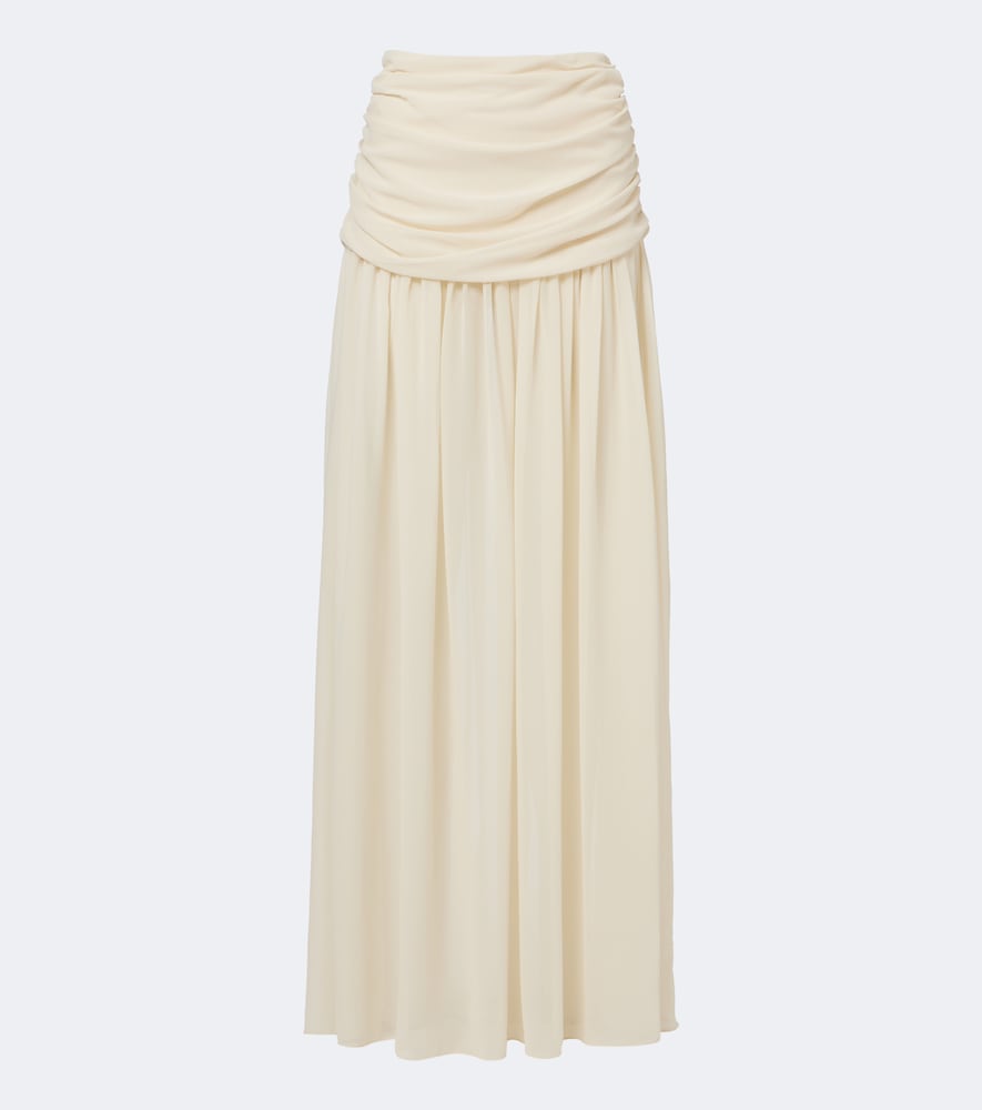 Gonna lunga Agapito in chiffon