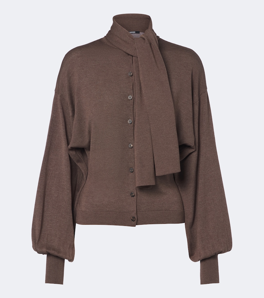 Cardigan Losange in misto seta
