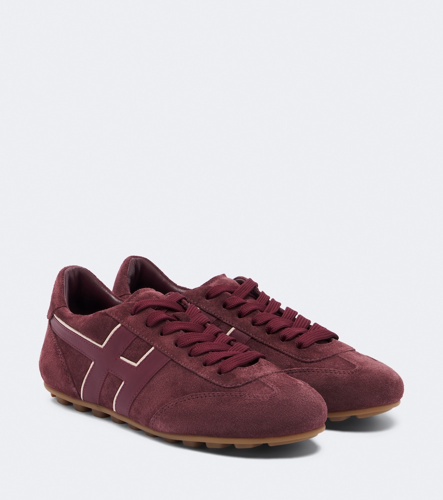 Sneakers  Olympia aus Veloursleder