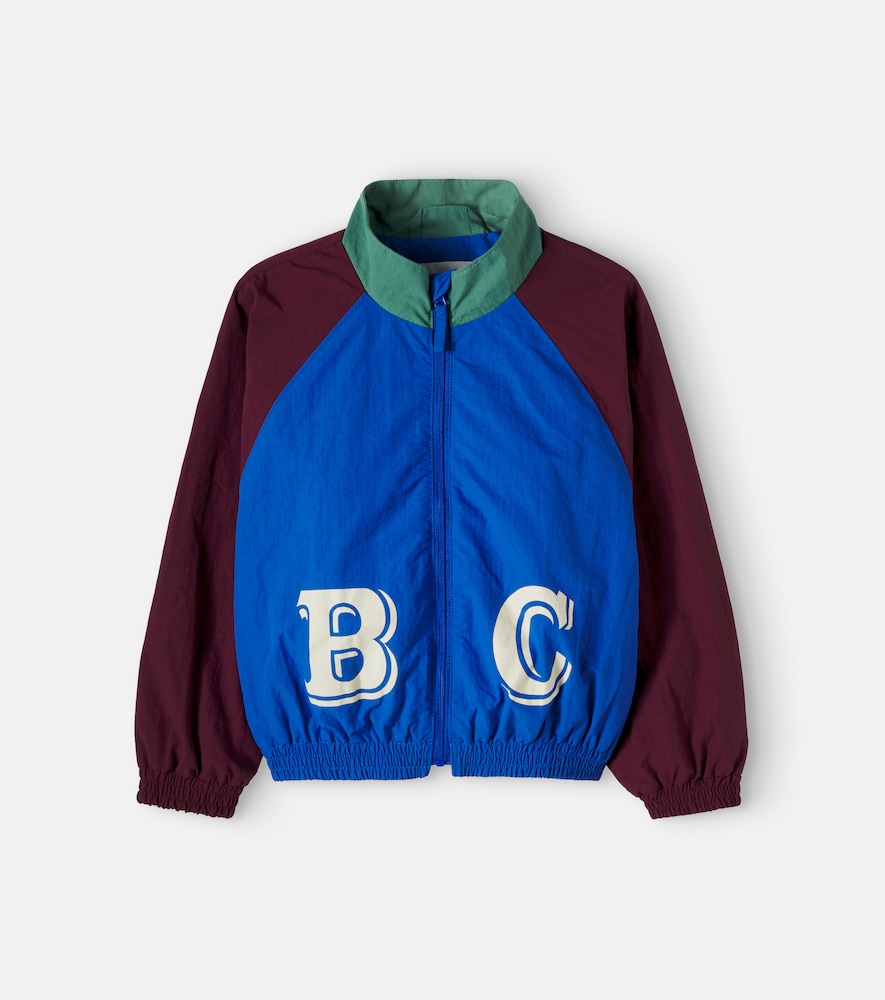 Bobo Choses Logo Colorblock Jacket In Multicoloured