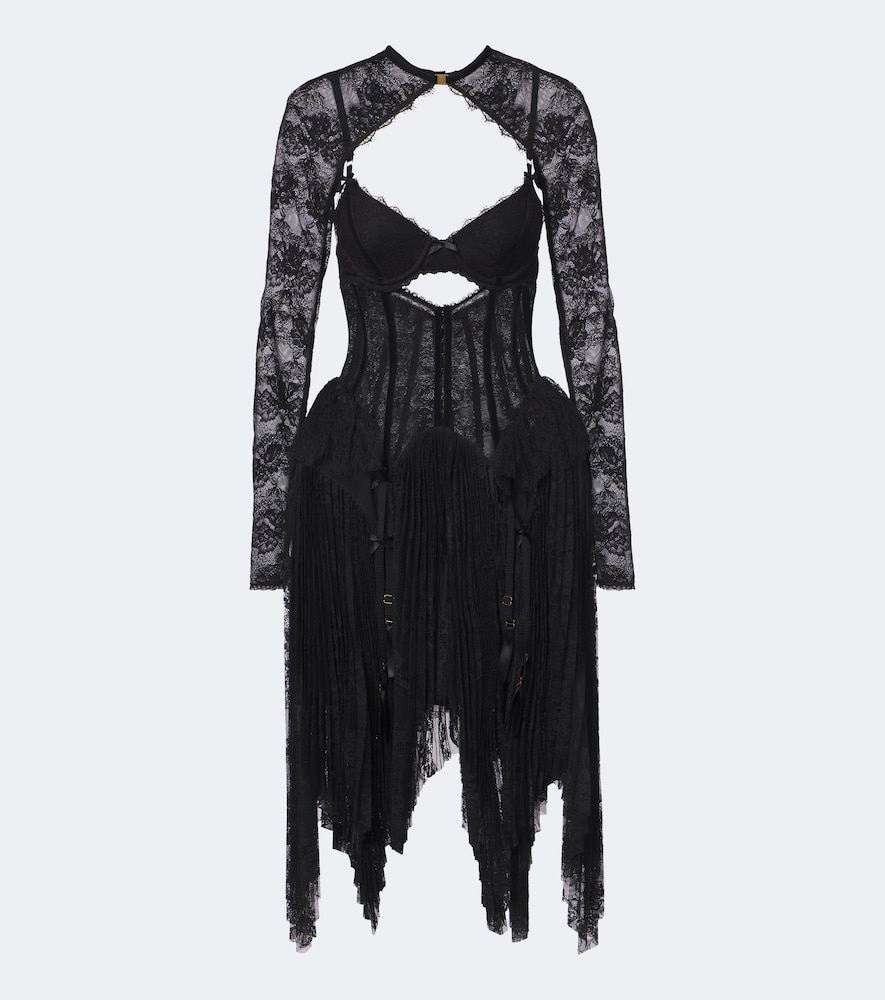 Abito bustier Valiant in pizzo