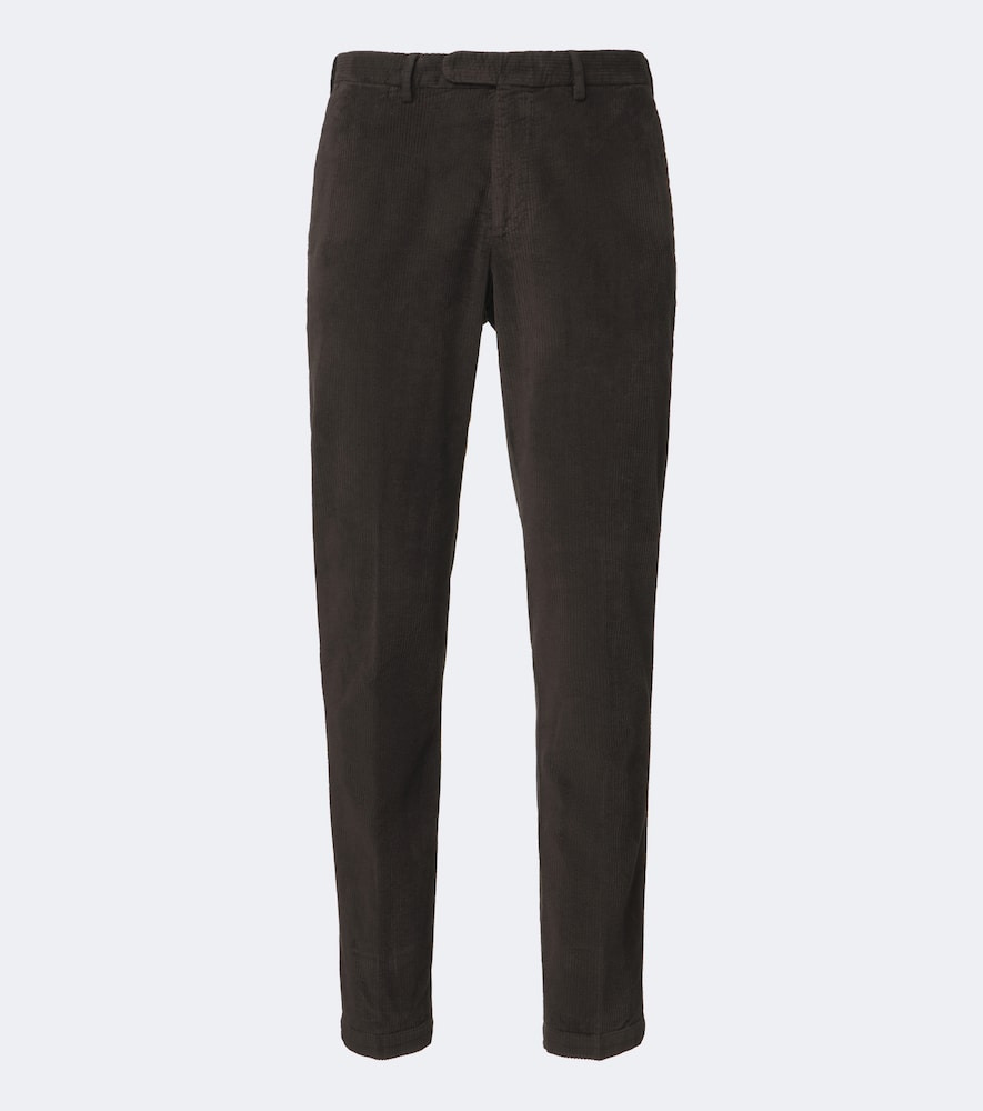 Cotton And Silk-Blend Corduroy Chinos