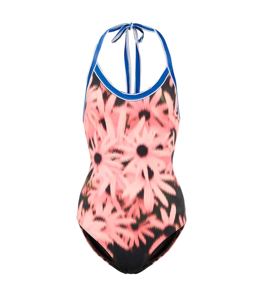 Dries Van Noten Floral halterneck swimsuit