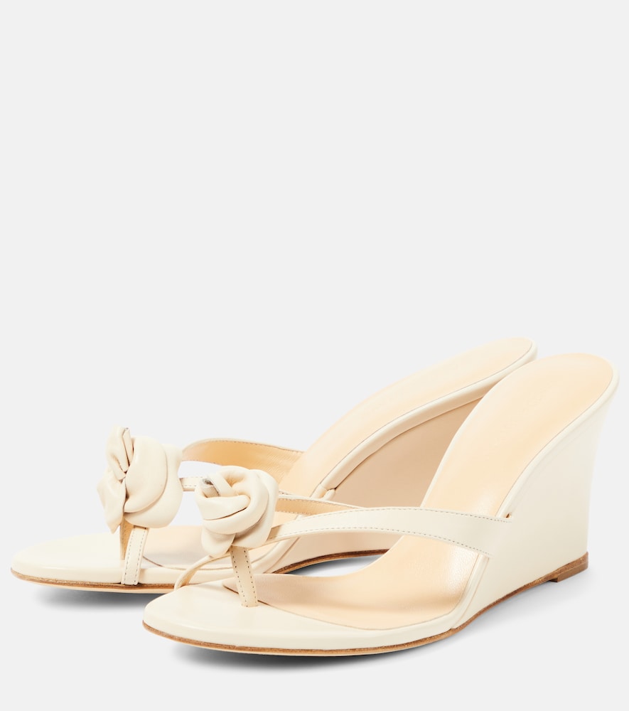 Magda Butrym Magda Butrym Wedge-sandalen Aus Leder 