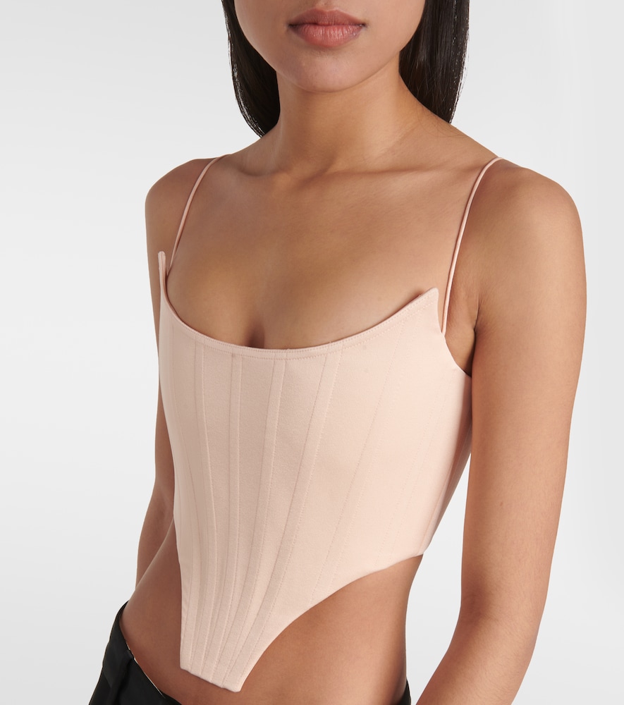  Alex Perry Alex Perry Satin Bustier Top 