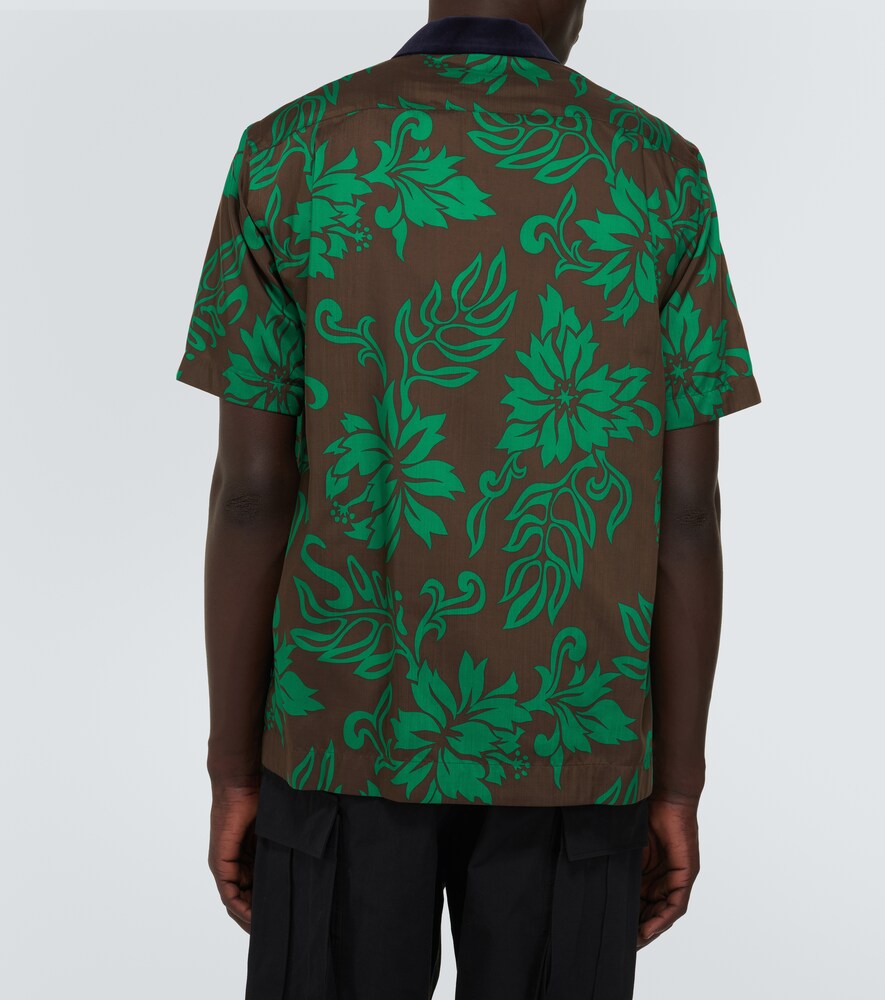  Sacai Sacai Bedrucktes Hemd 