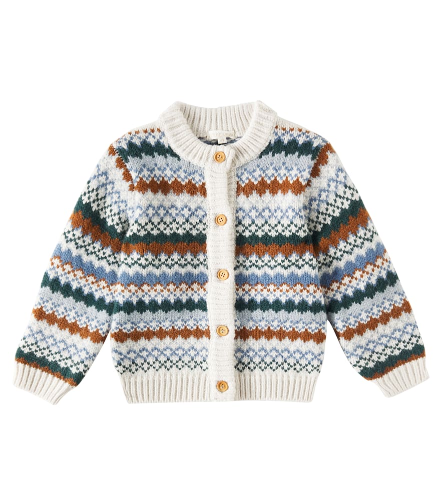 Louise Misha Arib jacquard cardigan
