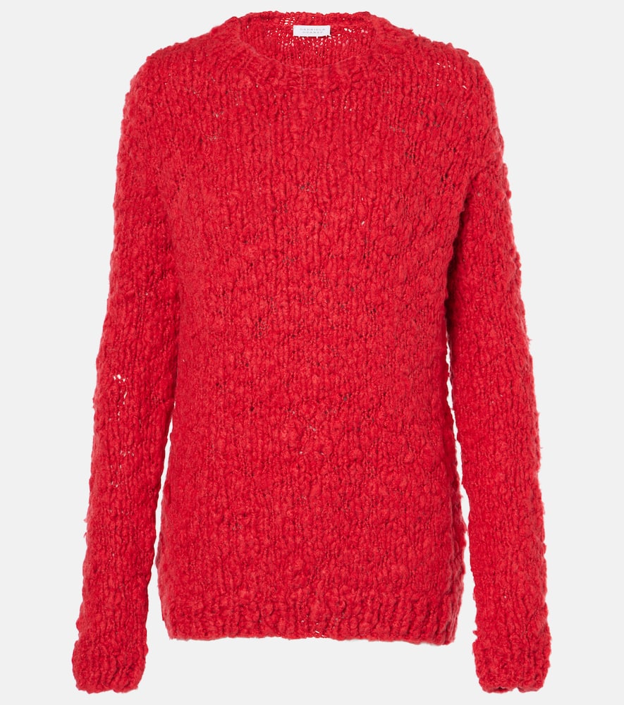 Gabriela Hearst Lawrence Knit Sweater In Antelope Orange Welfat Cashmere In Rot