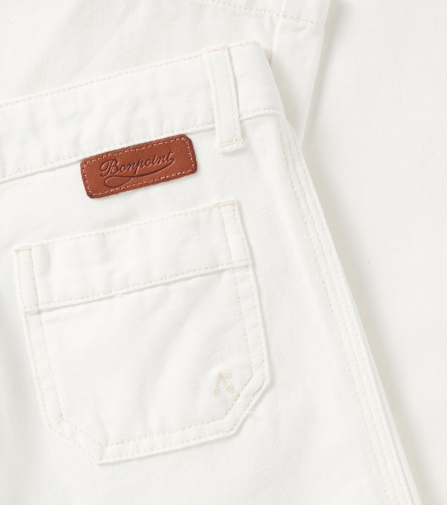  Bonpoint Bonpoint Junon Flared Cotton Pants 