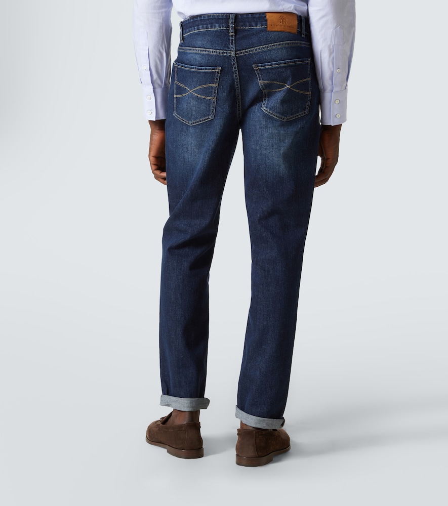  Brunello Cucinelli Brunello Cucinelli Traditional Fit Slim-leg Jeans 