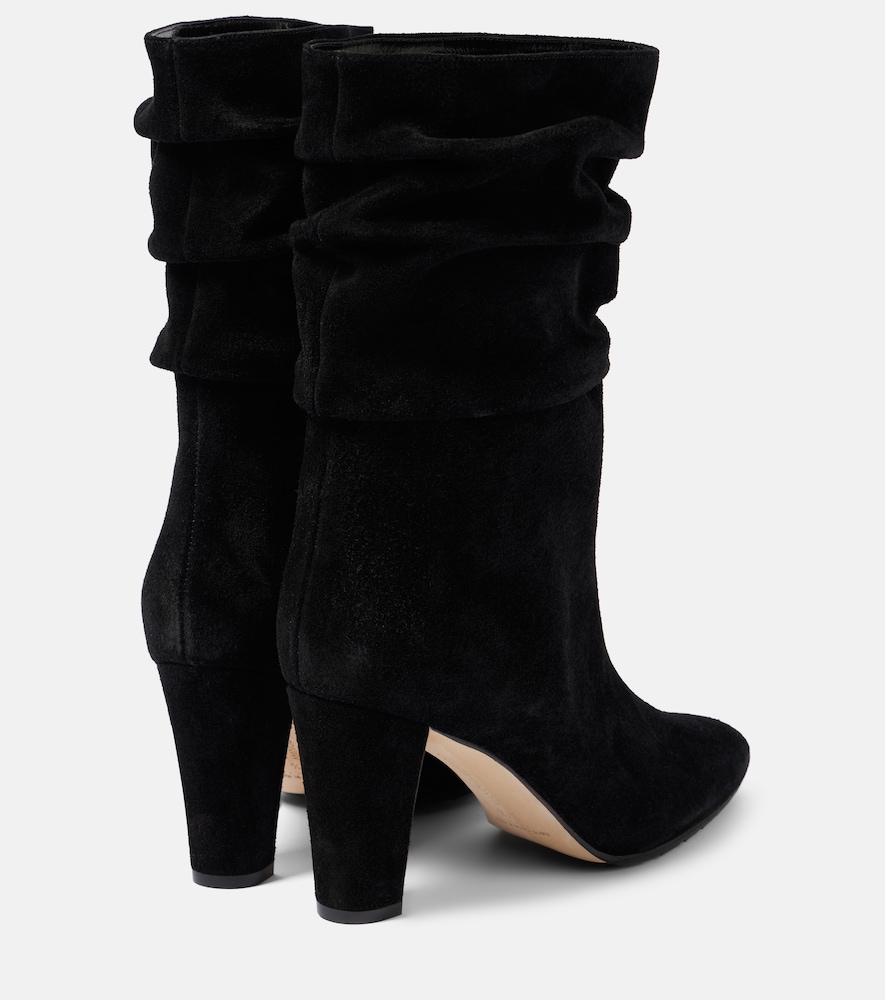  Manolo Blahnik Manolo Blahnik Calasso 90 Suede Knee-high Boots 