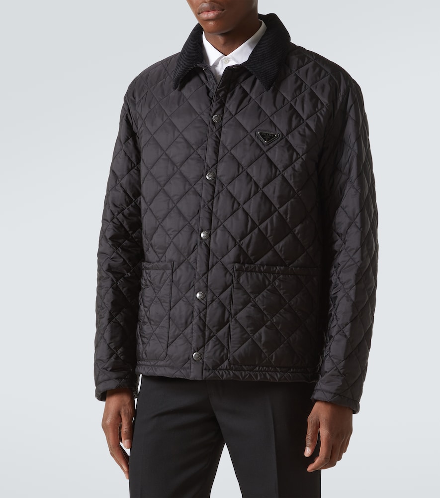  Prada Prada Re-nylon Quilted Jacket 