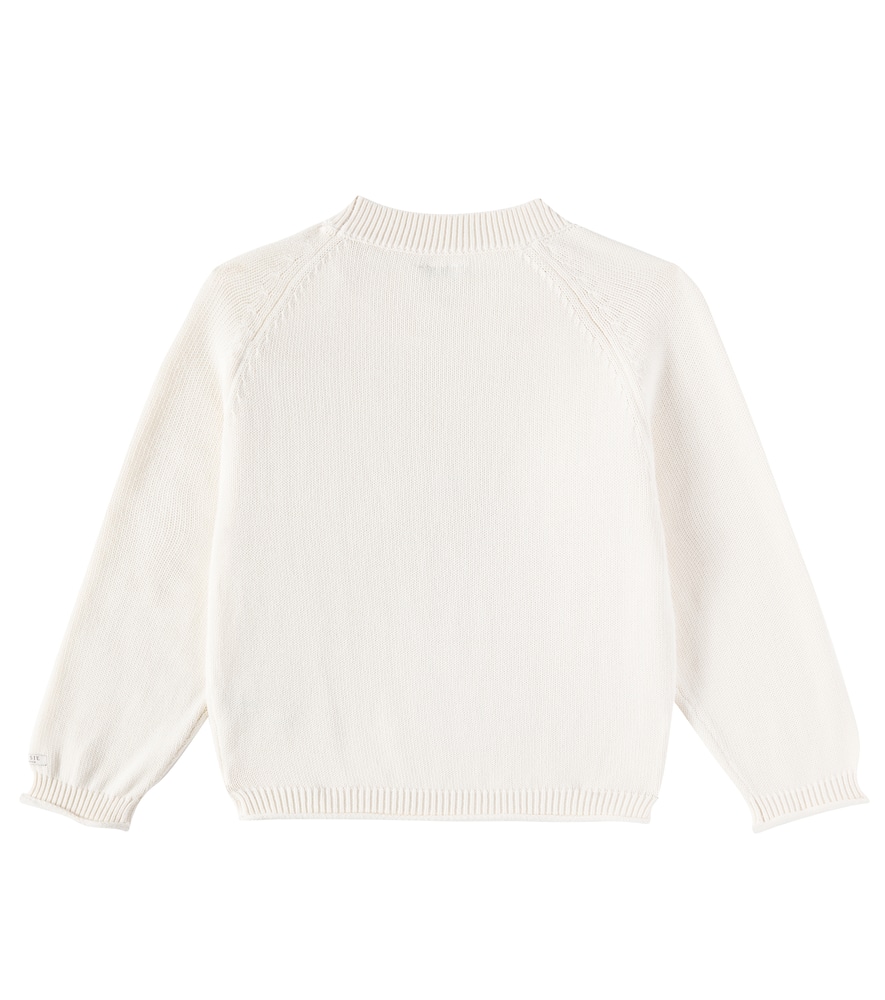 DONSJE VALENTHE EMBROIDERED COTTON SWEATER