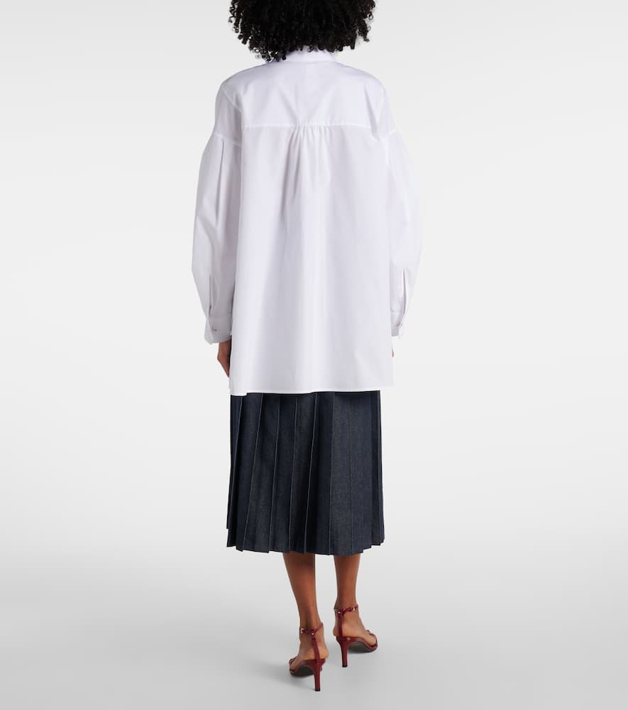 S Max Mara Hemd Aus Baumwolle In Weiss