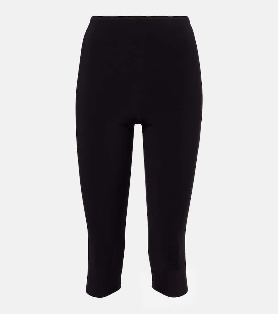 Capri high-rise leggings