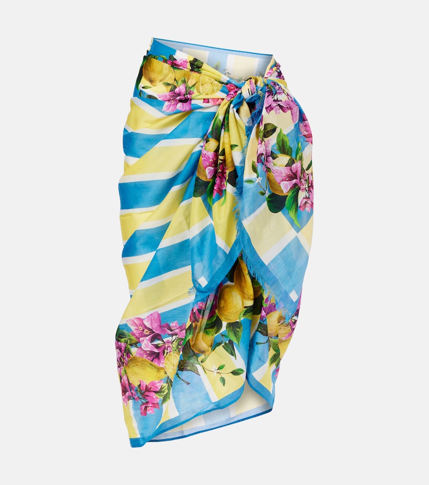 DolceGabbana Paro imprim en coton fleurs 525 €