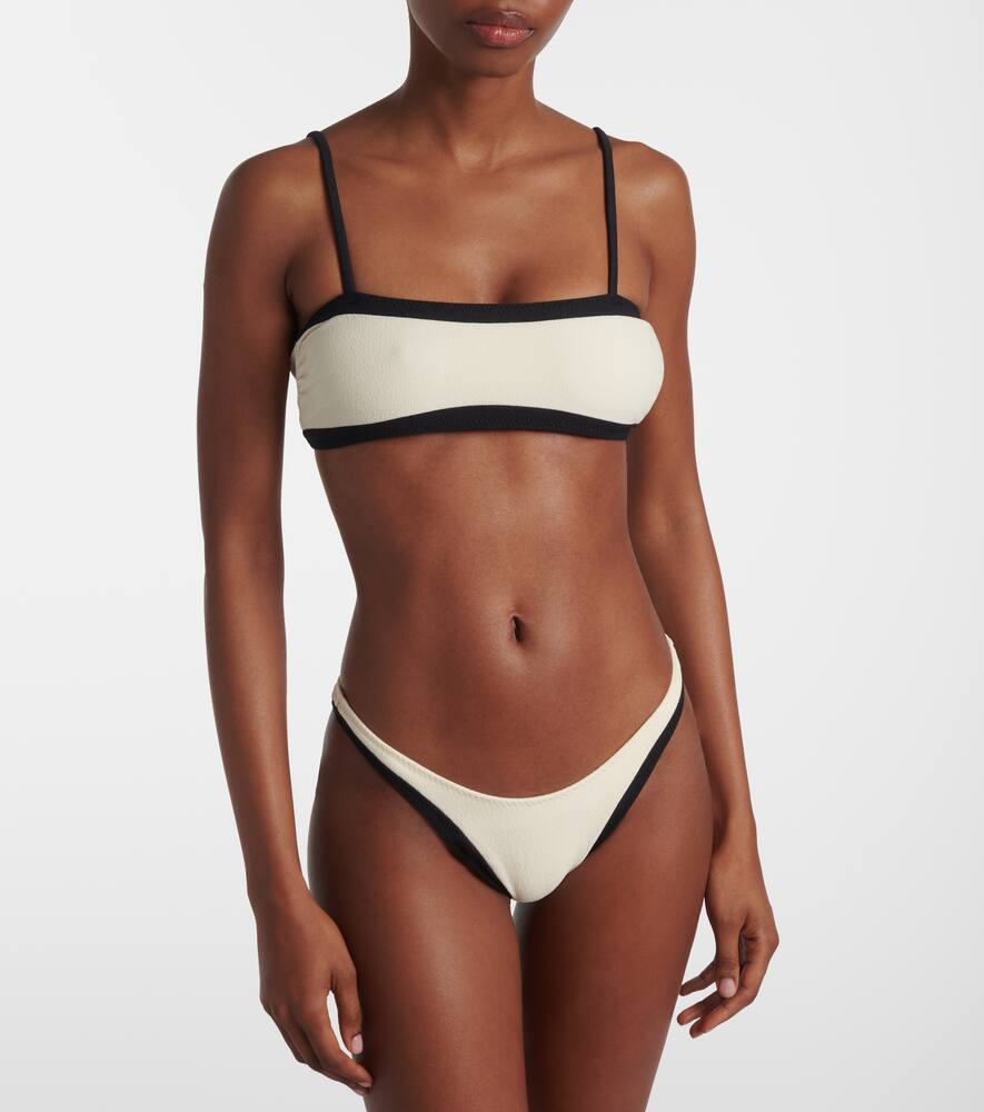 Same 90s High-rise Bikini Bottoms In Neutral