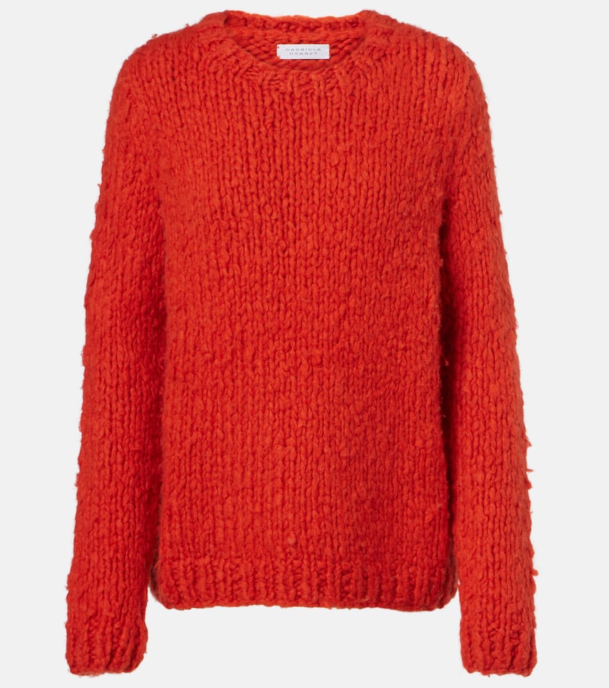 Gabriela Hearst Lawrence Cashmere Sweater In Red