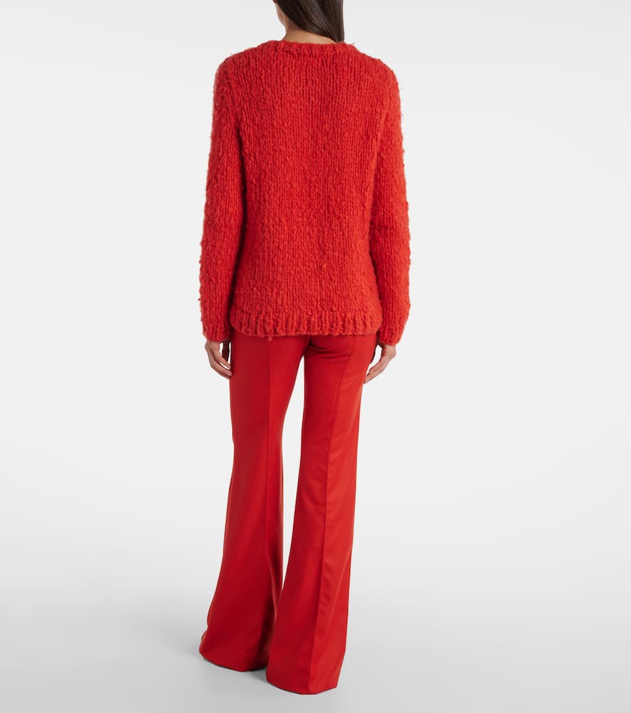 Gabriela Hearst Lawrence Cashmere Sweater In Red