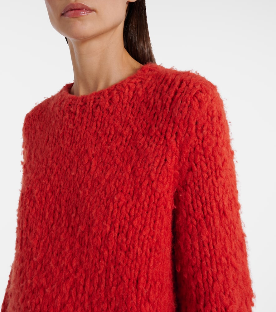 Gabriela Hearst Lawrence Cashmere Sweater In Red