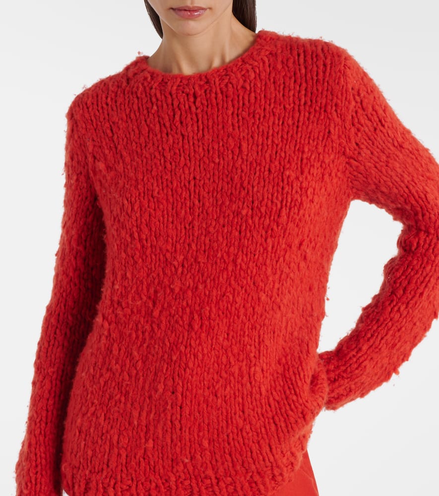 Gabriela Hearst Lawrence Cashmere Sweater In Red