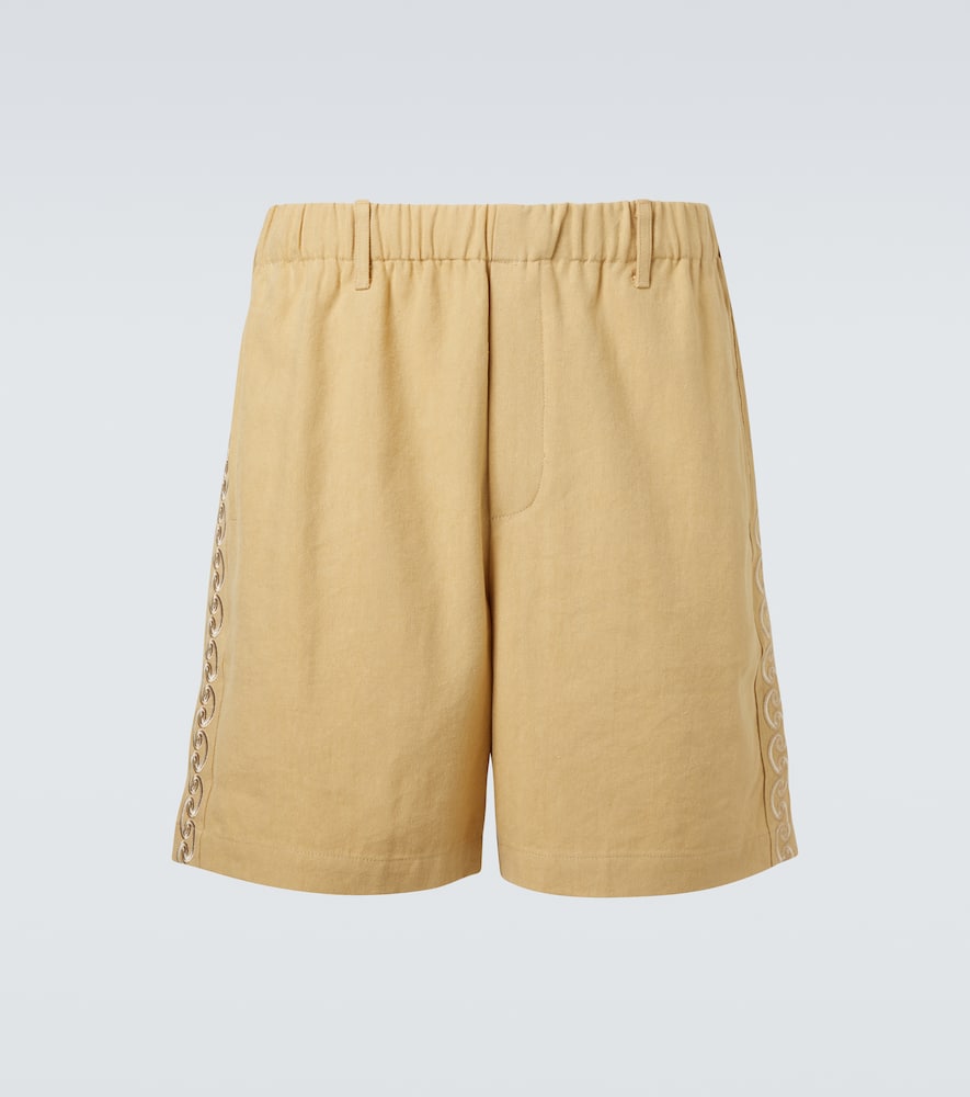 Embroidered shorts