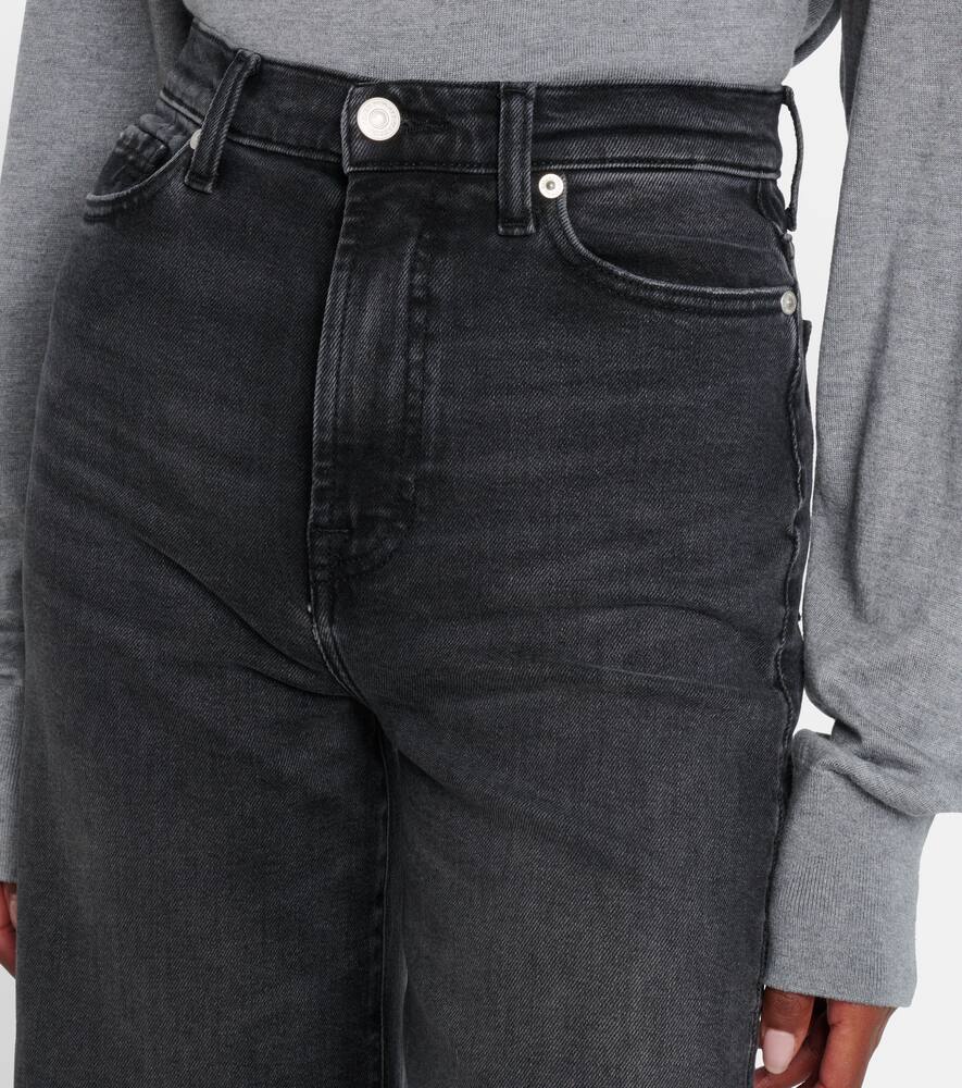 7 For All Mankind Jo Wide-leg Jeans In Blue