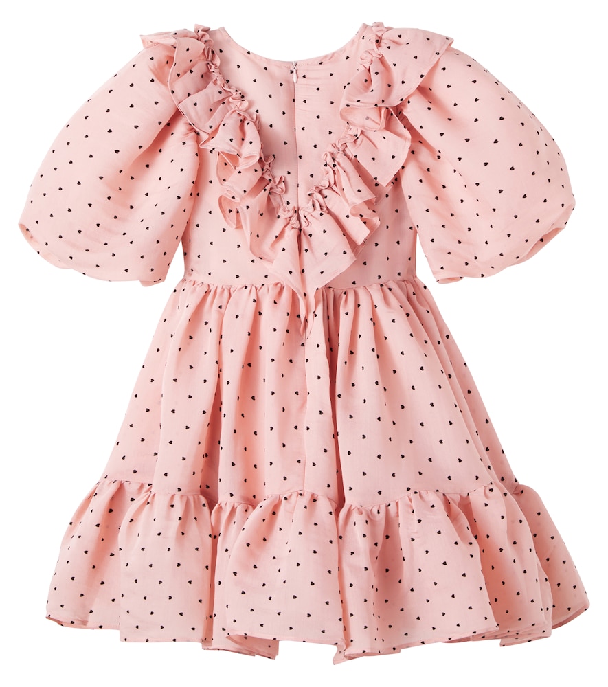  Petite Amalie Petite Amalie Ruffled Polka-dot Dress 