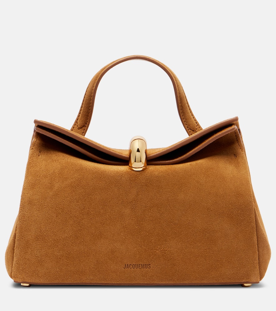Henkeltasche Valerie Small aus Veloursleder