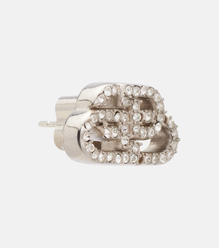  Balenciaga Balenciaga Ohrringe Bb Mit Kristallen 