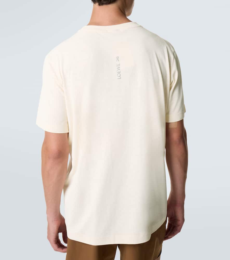 Loewe X On Logo Jersey T-shirt In White