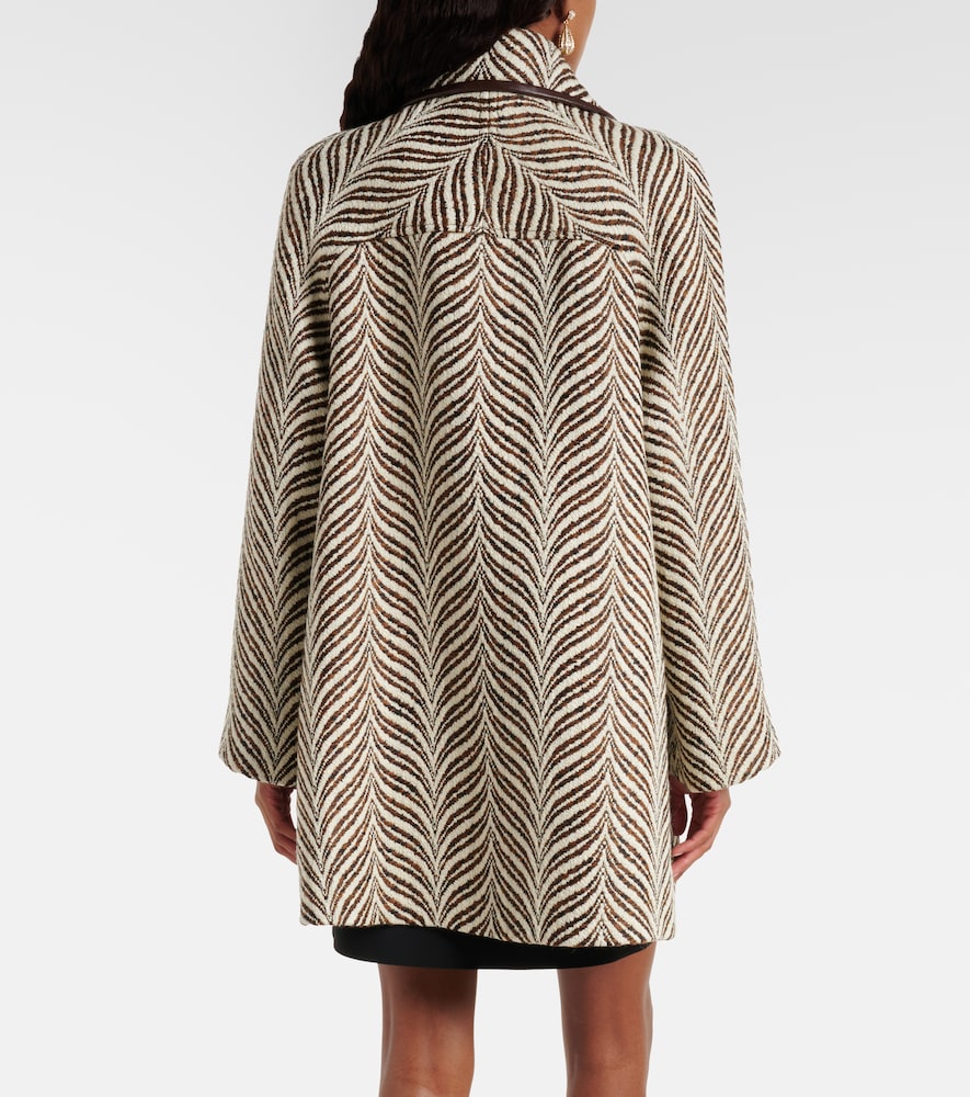  Valentino Valentino Vgold Wool And Cashmere Coat 