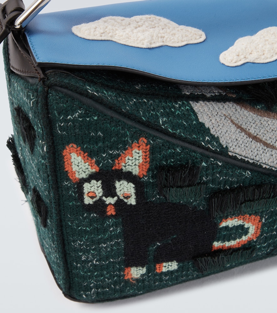 Loewe Loewe X Louis Wain Tote Bag Futurist Cat Puzzle 