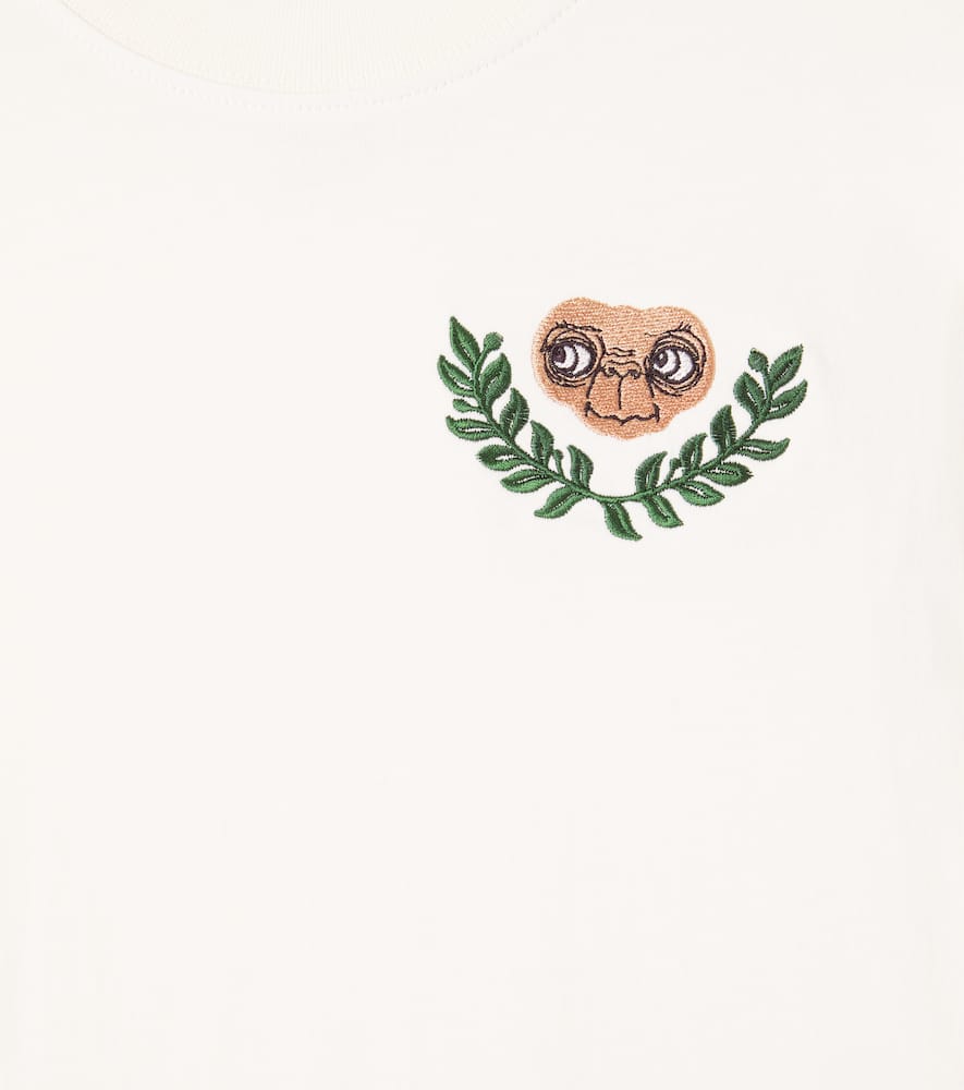 Mini Rodini Kids E.t. Embroidered T-shirt In White