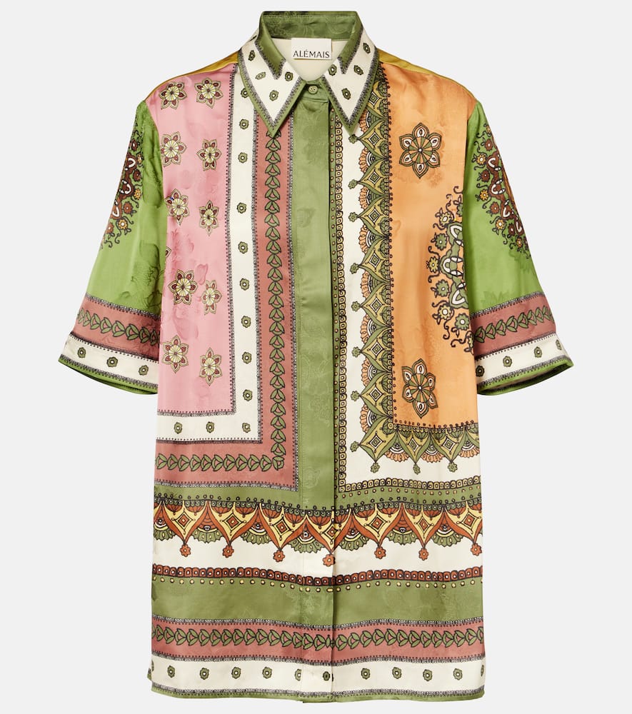 Alemais Alémais Contina Jacquard Shirt In Multi