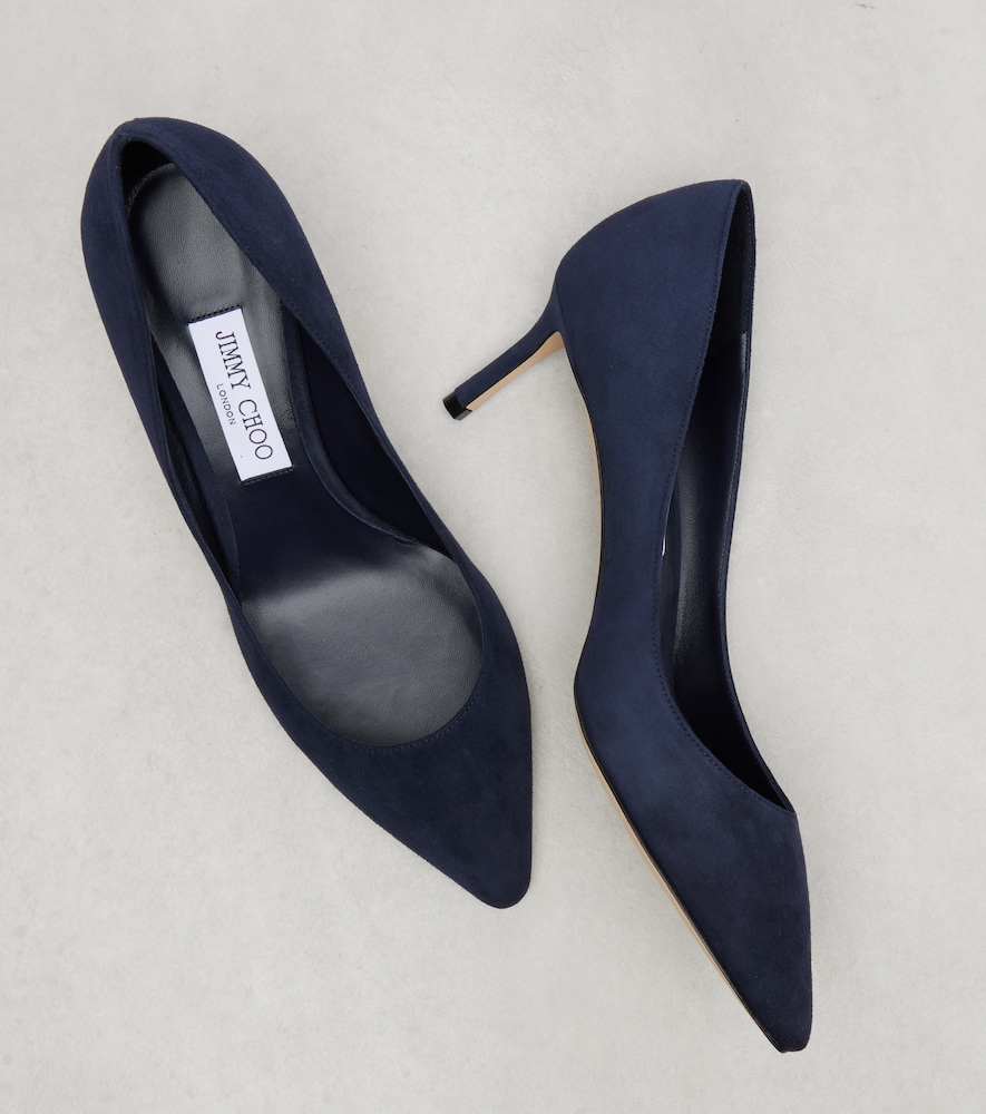  Jimmy Choo Jimmy Choo Romy 60 Suede Pumps 