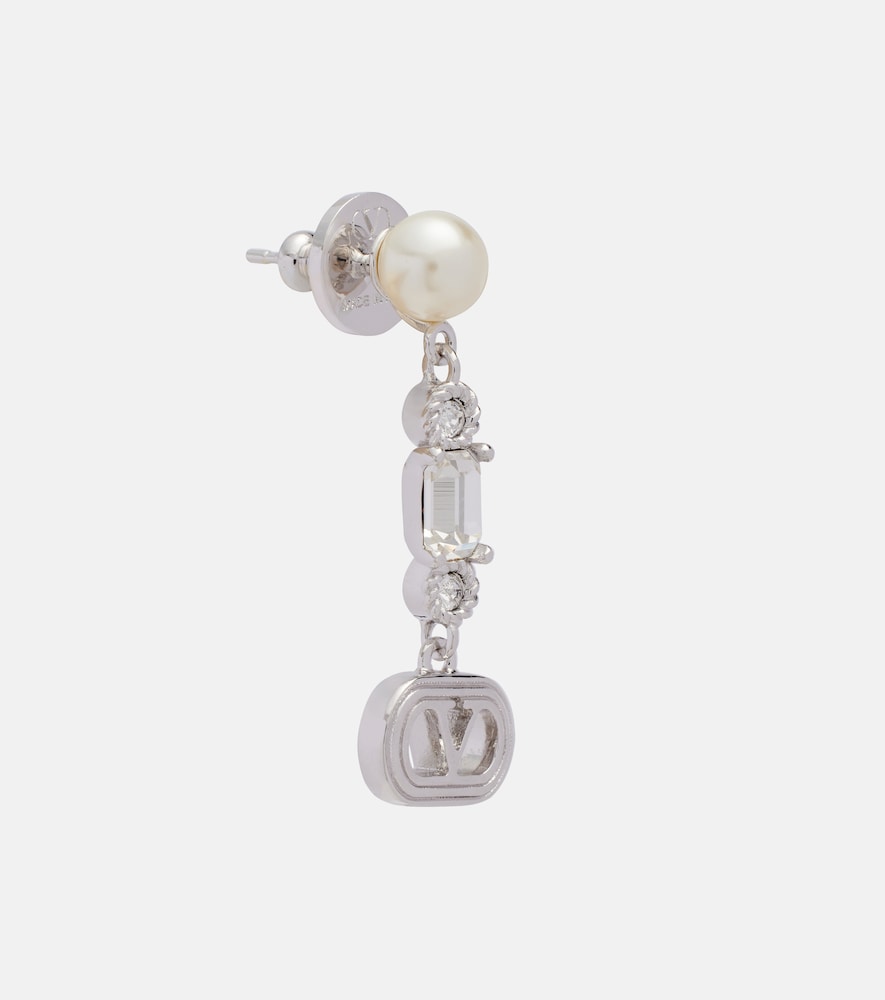  Valentino Valentino Ohrringe Vlogo Mit Swarovski®-kristallen 